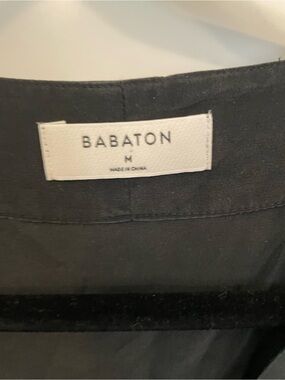 Babaton Black shorts romper